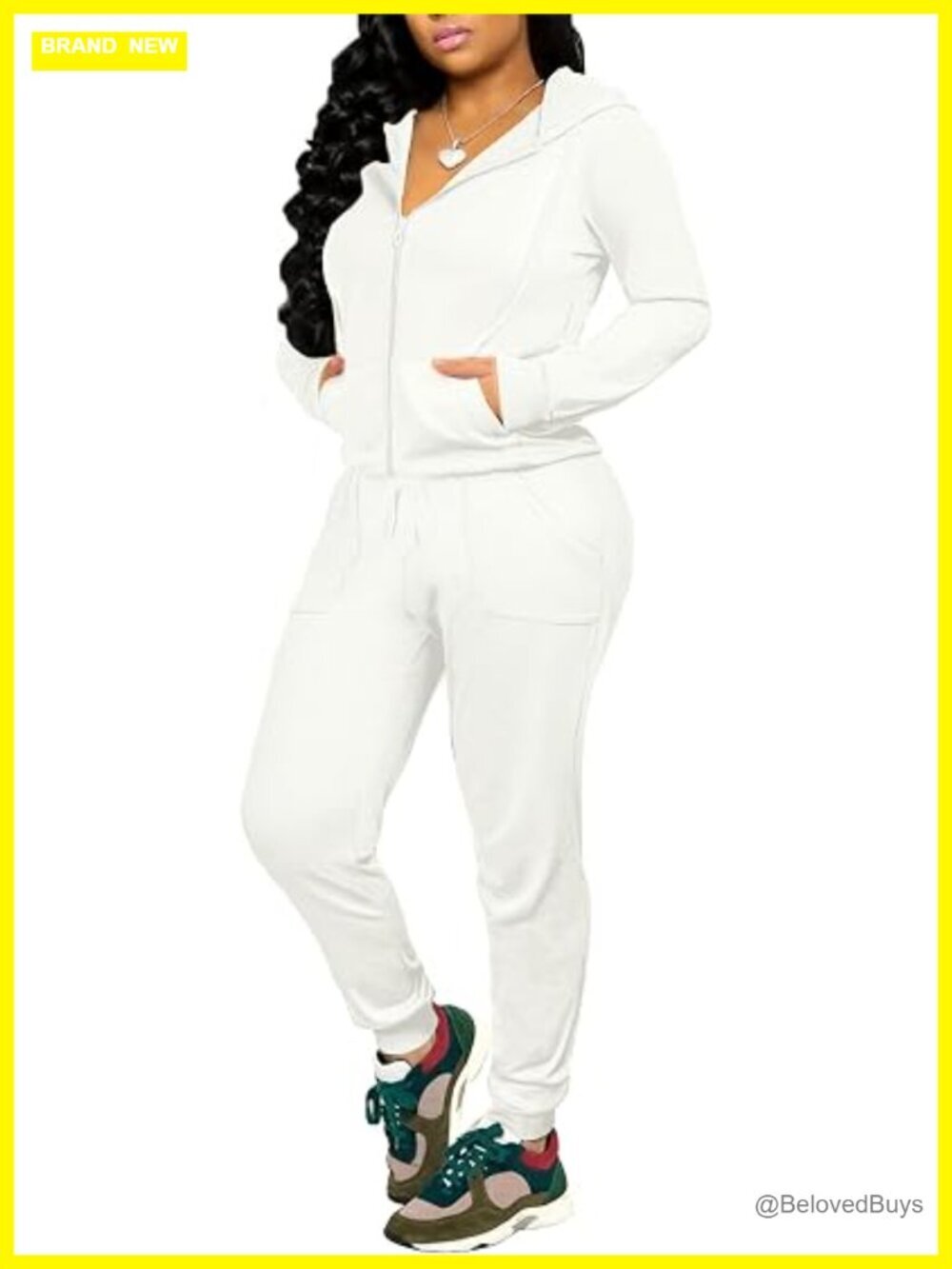Women's 2-Piece Track Suit with Hoodie and Joggers
